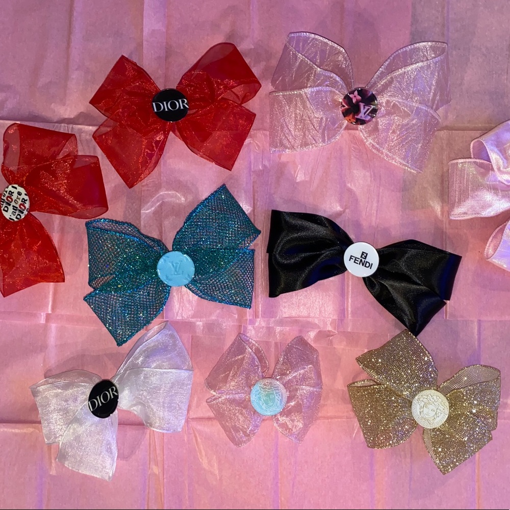 Gorgeous handmade bows! Brand new custom orders